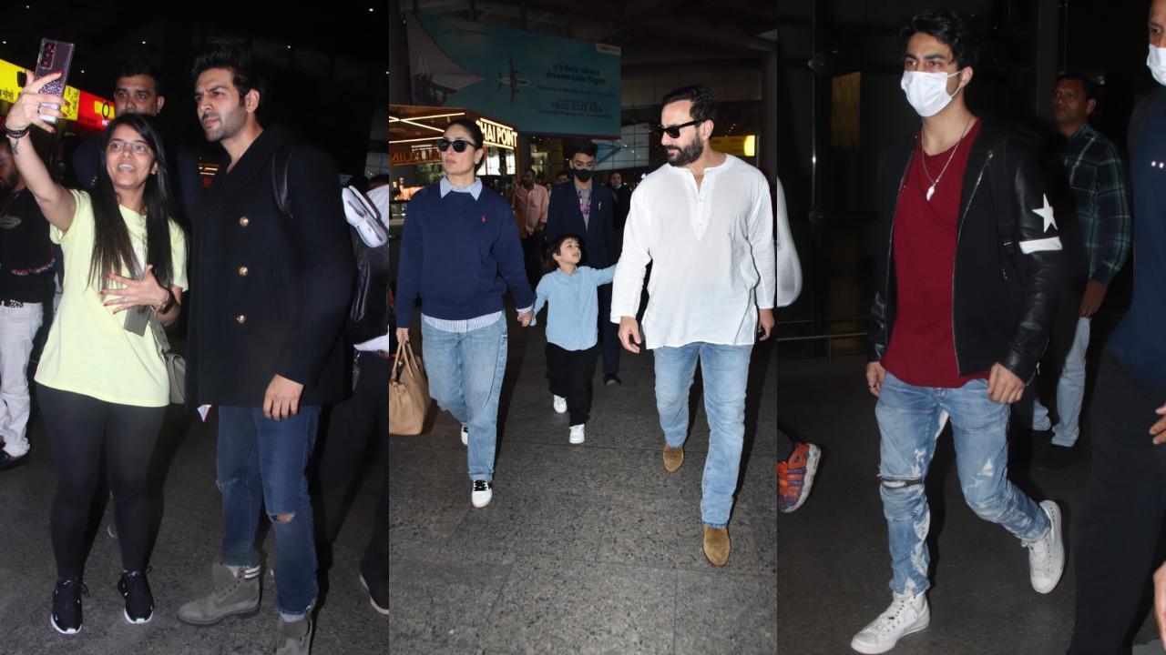 In Pics: B-town stars who were snapped at the airport today!